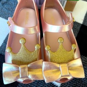 Mini Melissa princess girls shoes